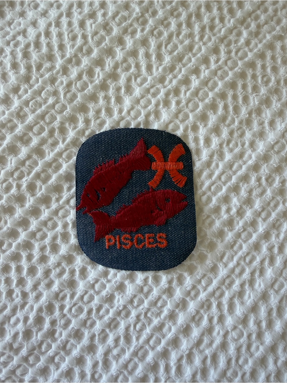 Pisces Embroidered Patch
